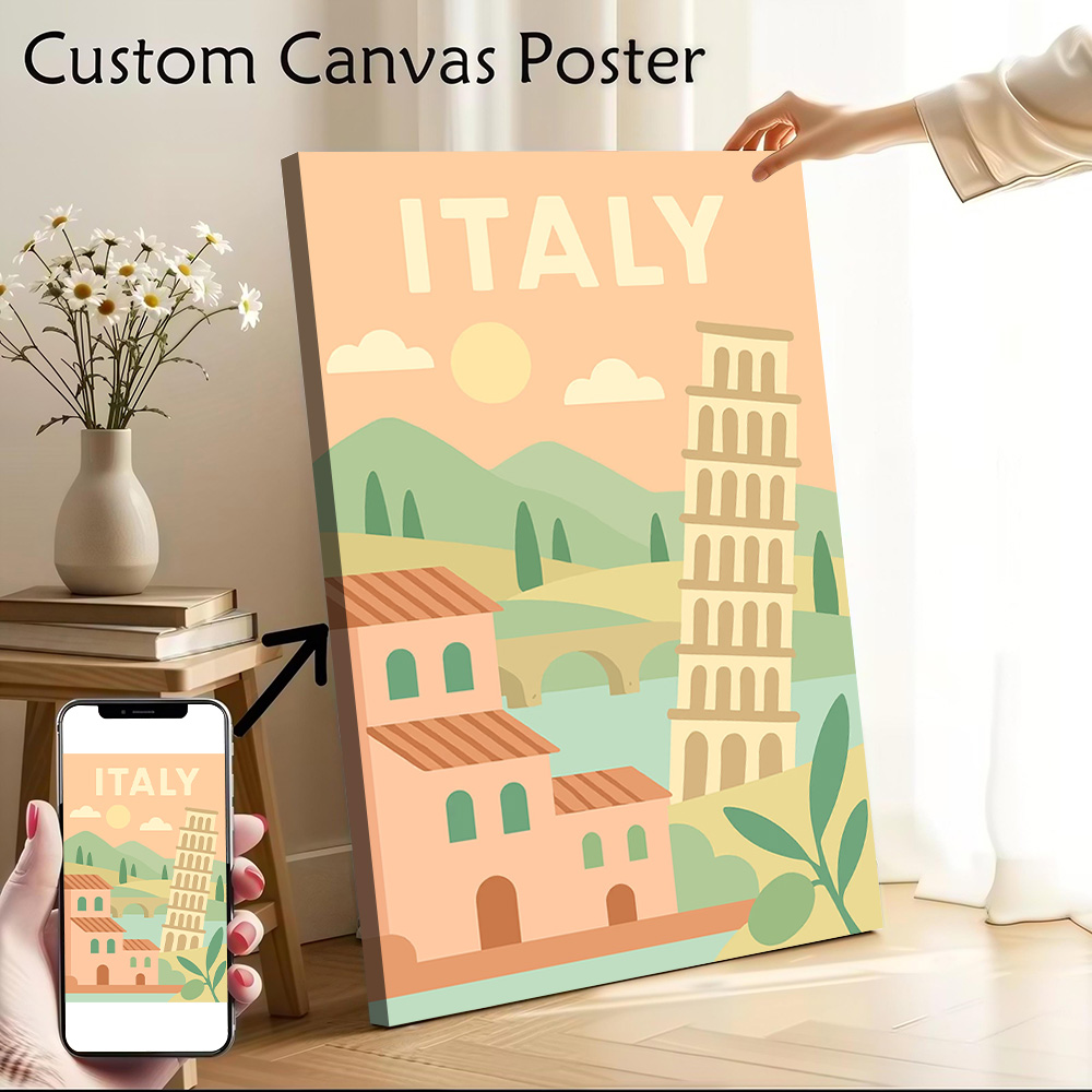 Travel Accessories Italy - Affiches murales en toile sur le