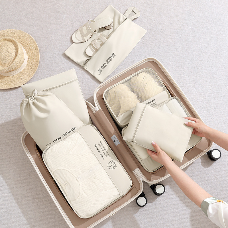 Travel Accessories Packing Cubes - Ensemble de 6 organiseurs de bagages
