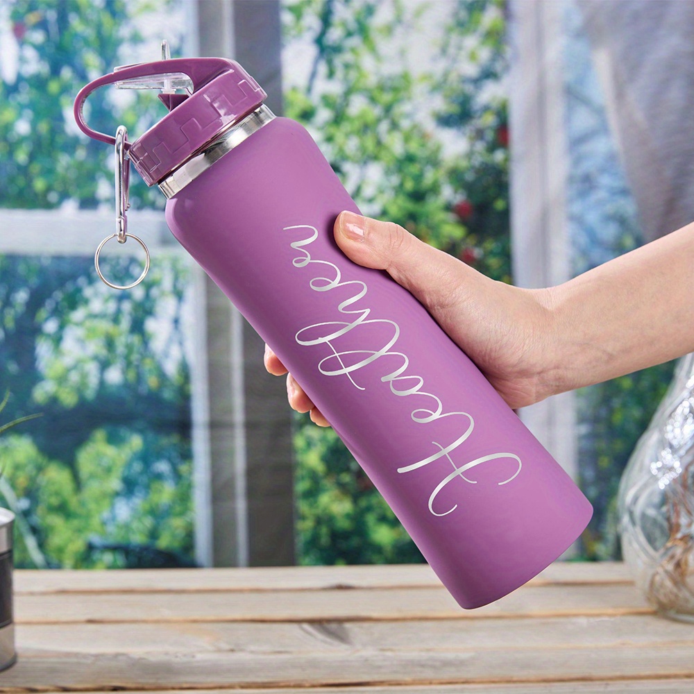Portable Travel Kettle - Bouteille d'eau en acier inoxydable personnalisable