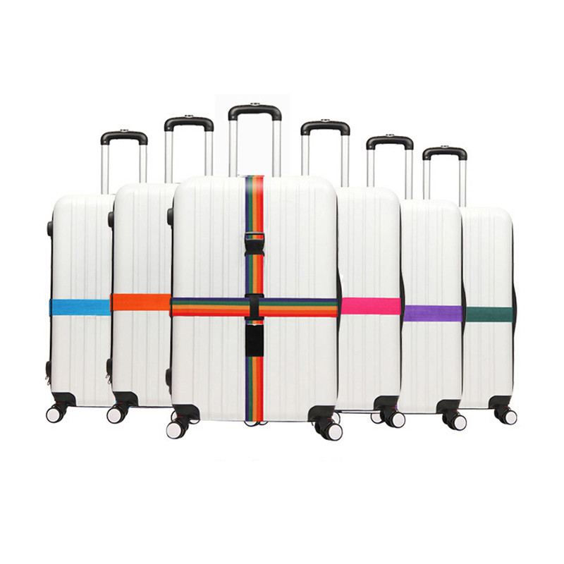 Travel Accessories Essentials - Sangle de bagage réglable, ceinture d'emballage,
