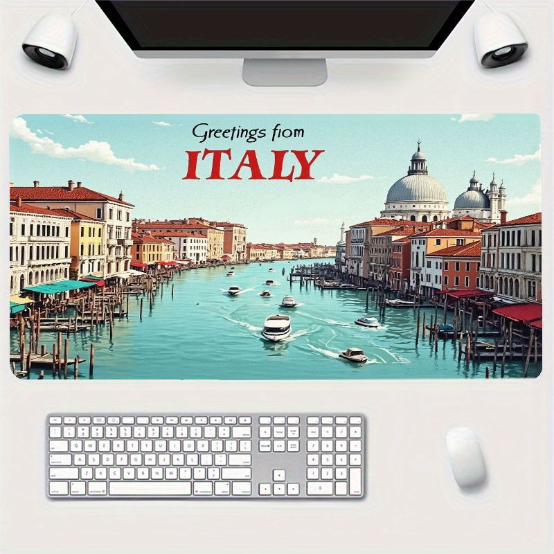 Travel Accessories Italy - Tapis de souris vintage Venise, tapis
