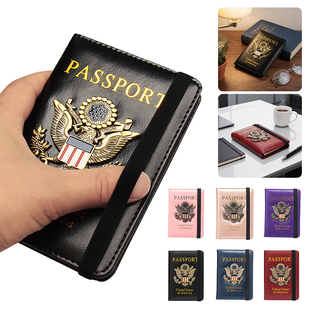 Travel Accessories Rfid - Porte-passeport RFID pour voyage, étui de