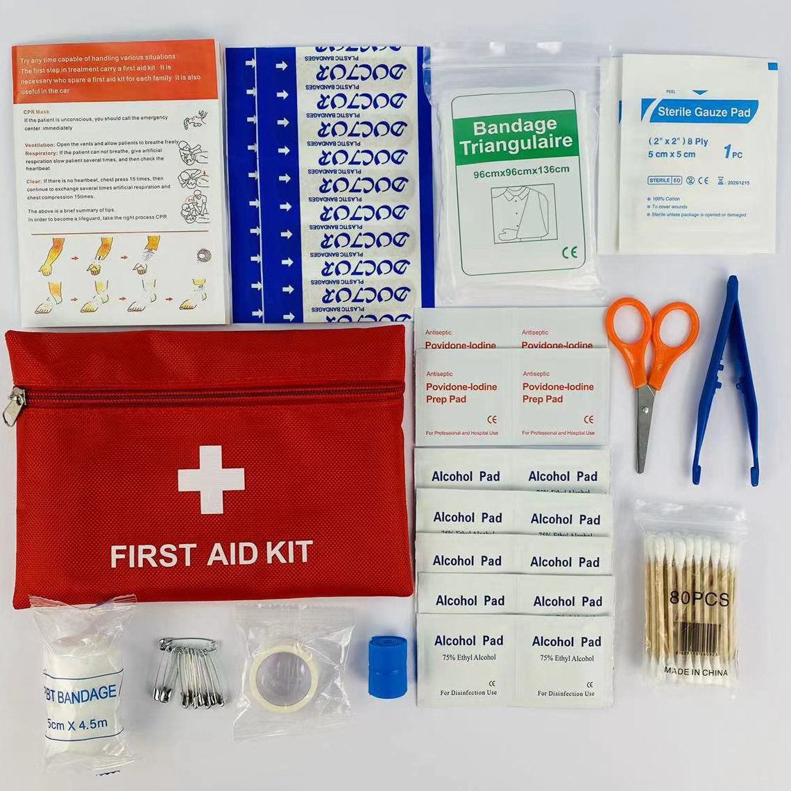 Travel Accessories Essentials - Trousse de premiers secours de 14