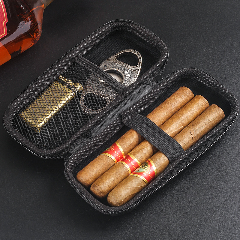 Travel Accessories Holder - Étui de voyage Portable pour cigares,