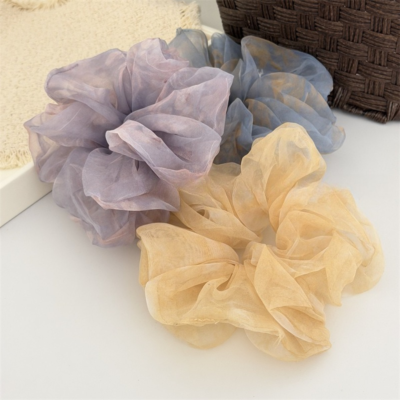 Travel Accessories Holder - 1 pièce Chouchous pour cheveux surdimensionnés