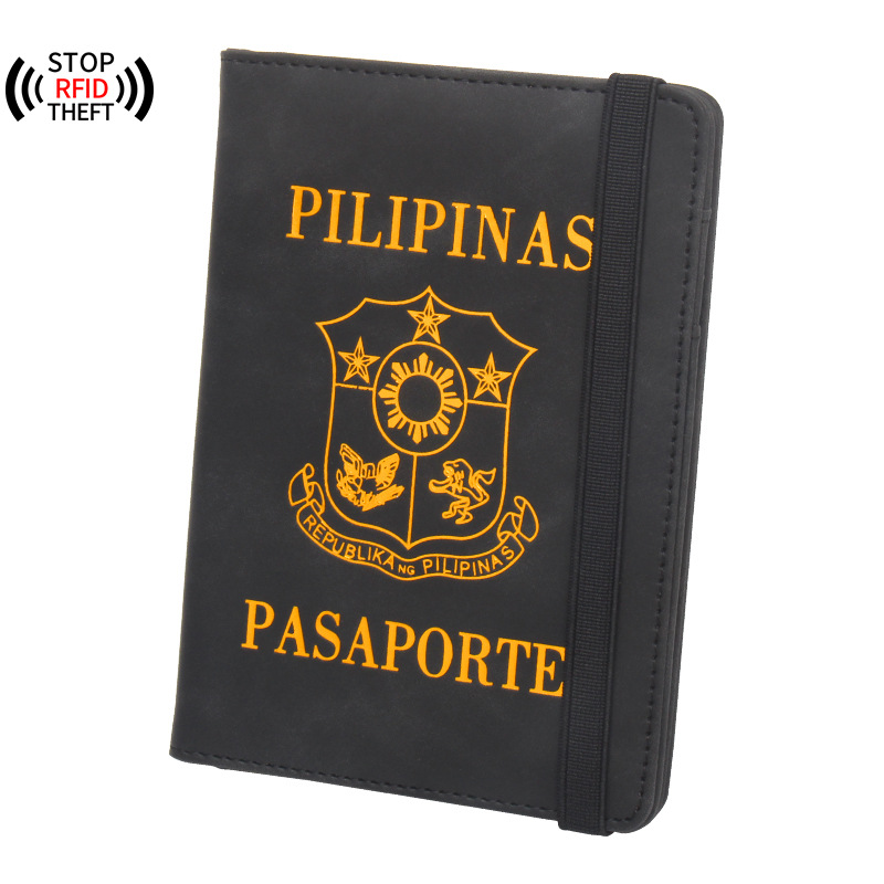 Sim Card Holder Case - Portefeuille de voyage en cuir PU