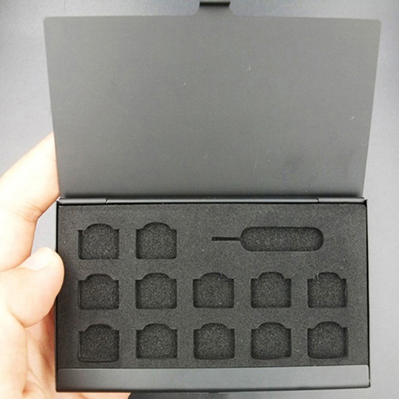 Sim Card Holder Case - Nouvelle Boîte de Rangement Portable en