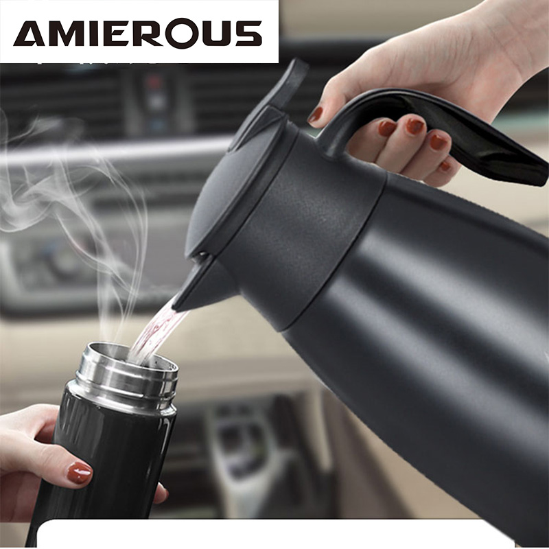 Portable Travel Kettle - Bouilloire de voiture portable Arier 800ML
