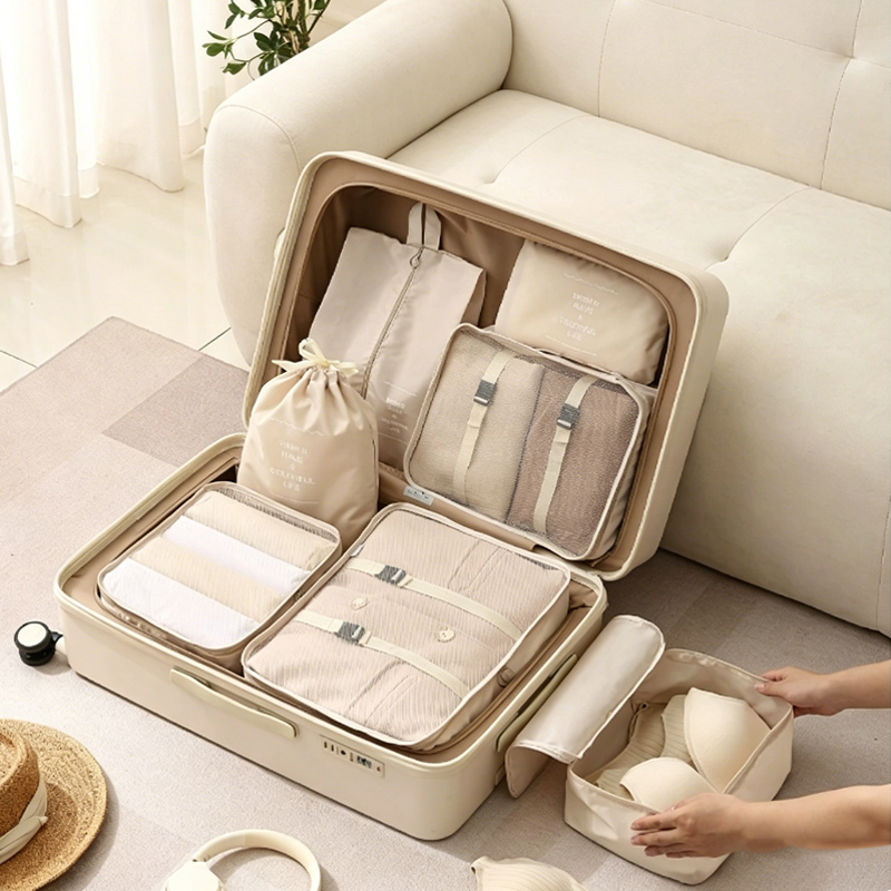 Ensemble de 7 cubes de rangeme - Travel Accessories Packing Cubes avis et prix