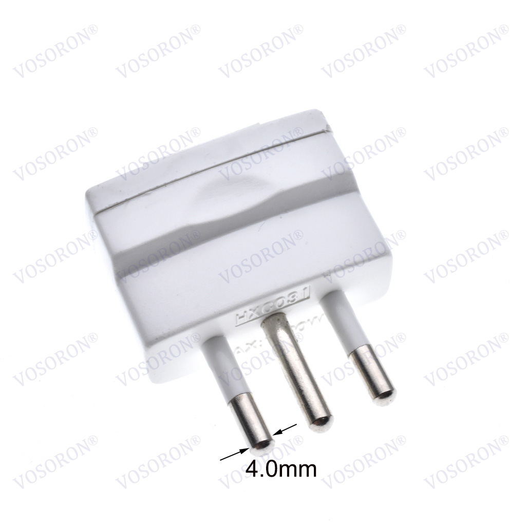 Européen 2 broches EU 4.0mm à  - Travel Accessories Italy avis et prix
