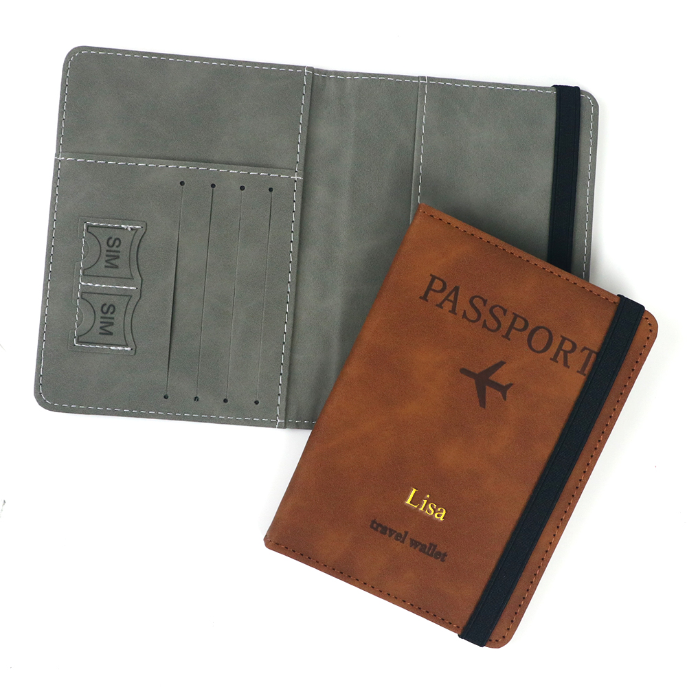 Porte-cartes en cuir PU person - Travel Accessories Rfid avis et prix