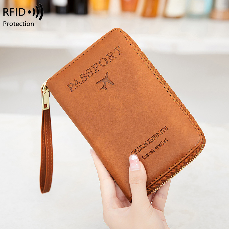 Couverture de passeport en cui - Travel Accessories Rfid avis et prix