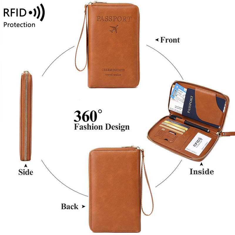 Couverture de passeport en cui - Travel Accessories Rfid avis et prix
