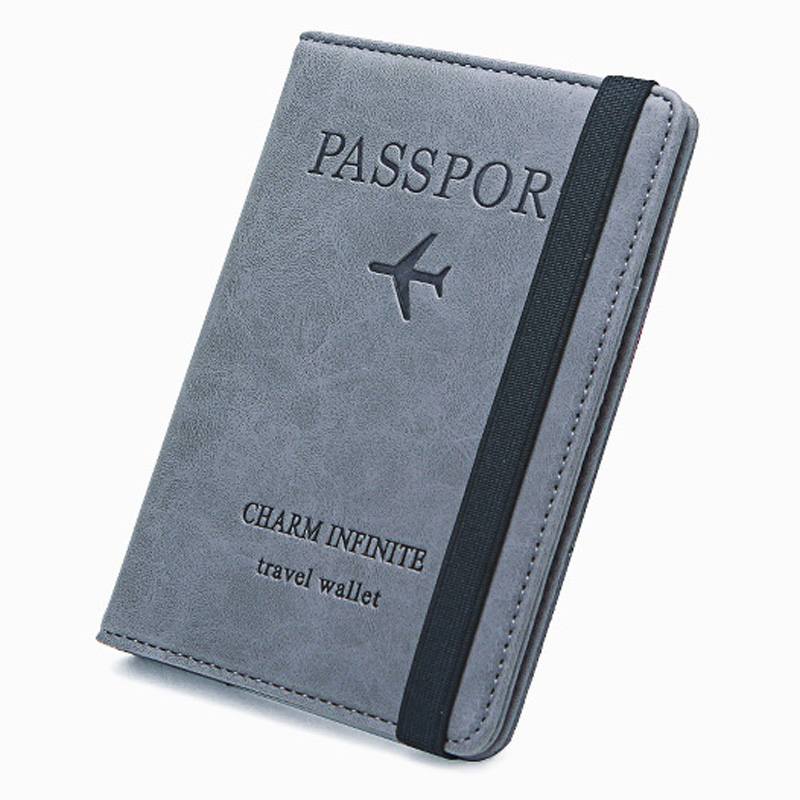 Porte-passeport unisexe en cui - Travel Accessories Rfid avis et prix