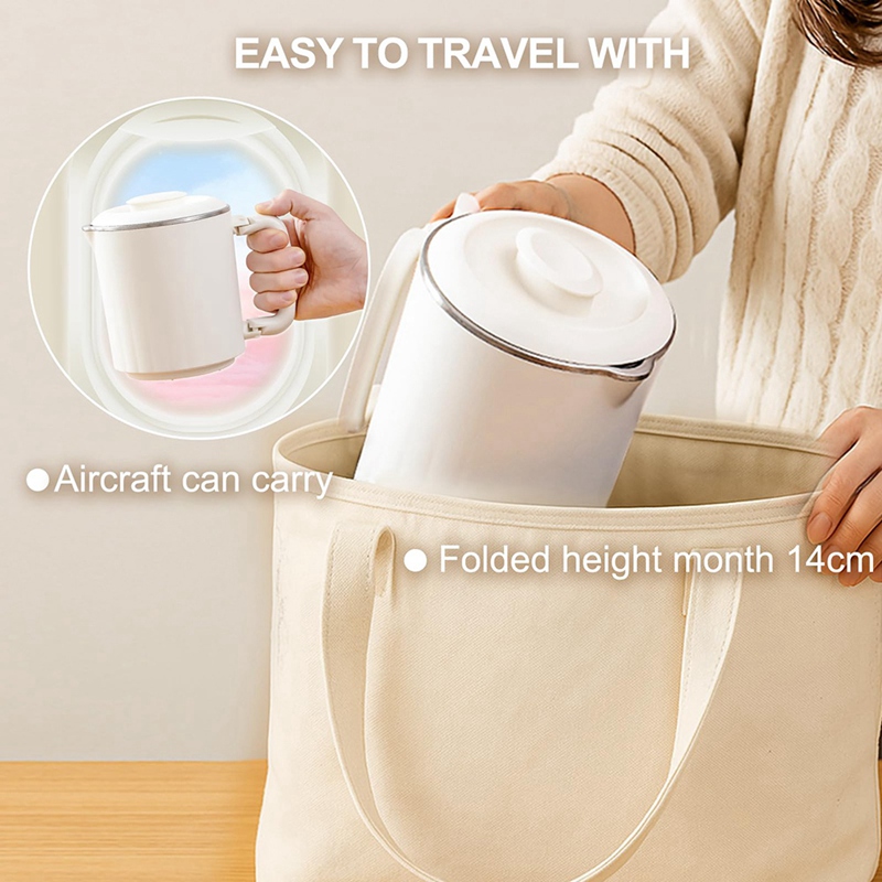 Bouilloire électrique pliable  - Portable Travel Kettle avis et prix
