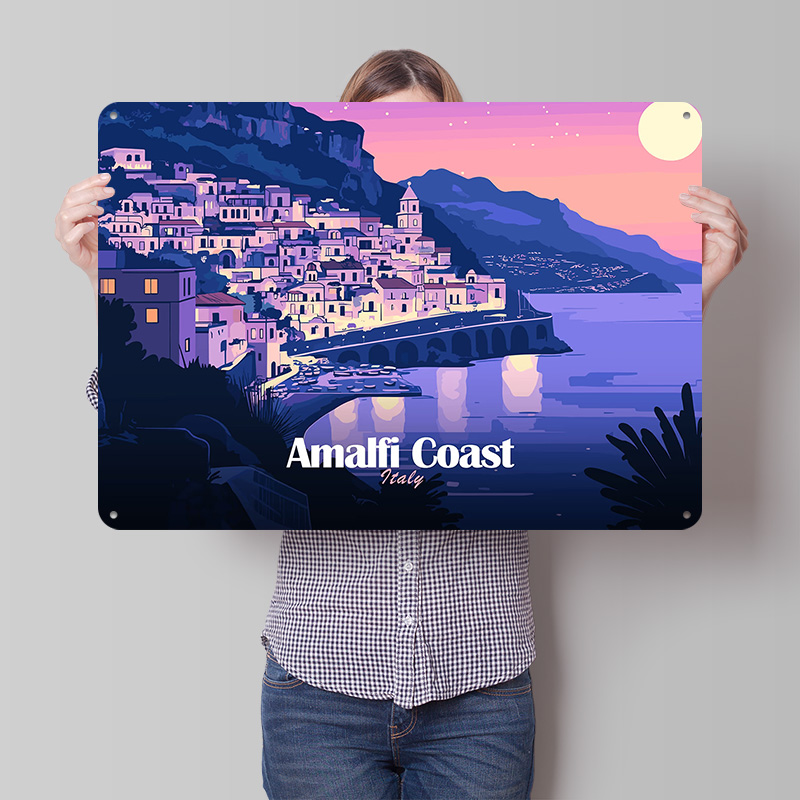 Affiche murale en métal textur - Travel Accessories Italy avis et prix