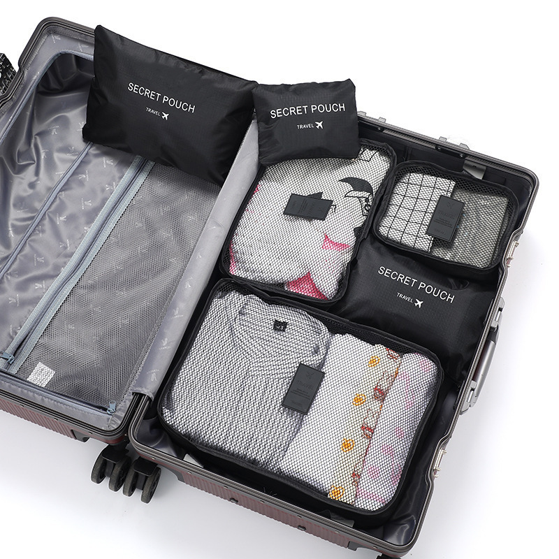 6 ensembles de sacs de rangeme - Travel Accessories Packing Cubes avis et prix