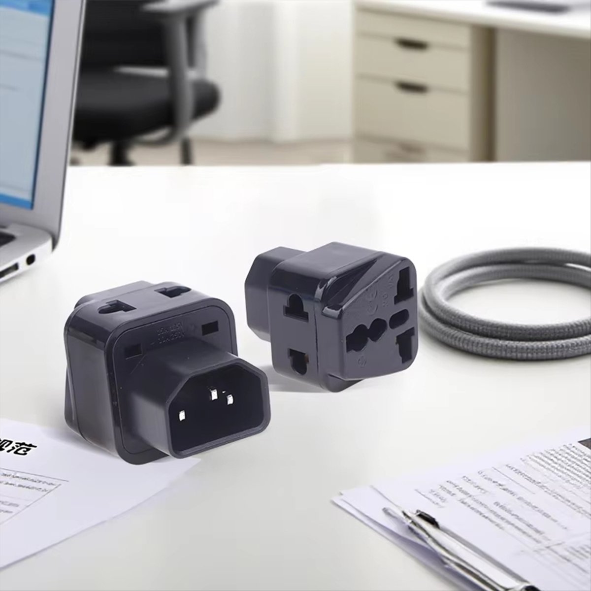 Délicieux-1 pièces IEC 320 C14 - Travel Accessories Uk avis et prix