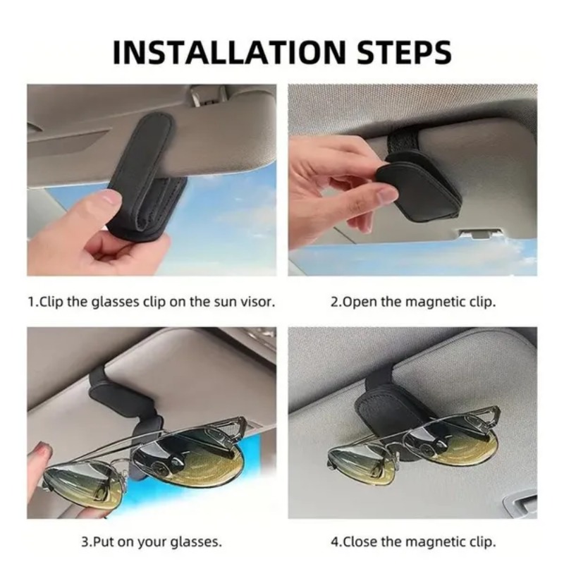 Support de lunettes pour pare- - Travel Accessories In Car avis et prix