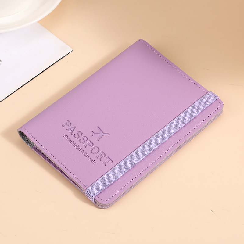 Housse de passeport en cuir PU - Travel Accessories Rfid avis et prix