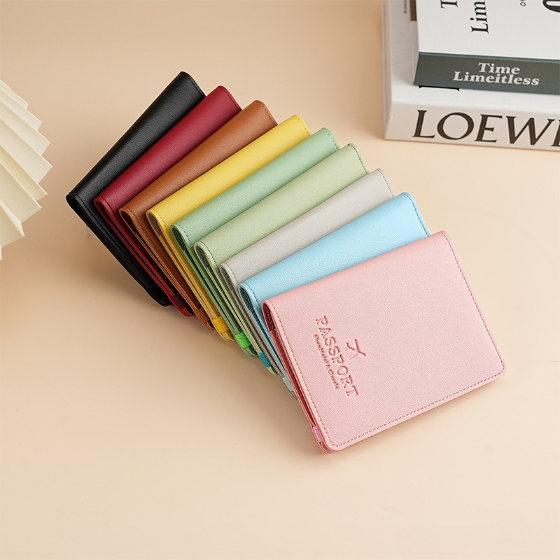 Housse de passeport en cuir PU - Travel Accessories Rfid avis et prix