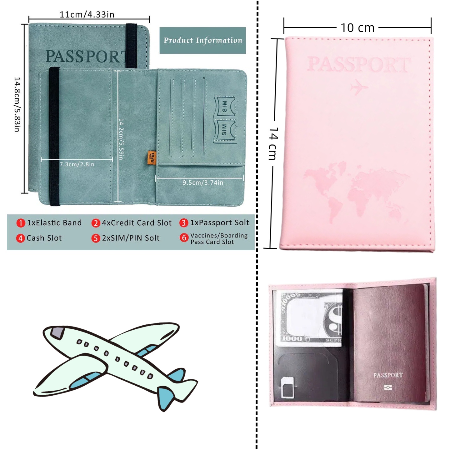 Housse de passeport vintage RF - Travel Accessories Rfid avis et prix
