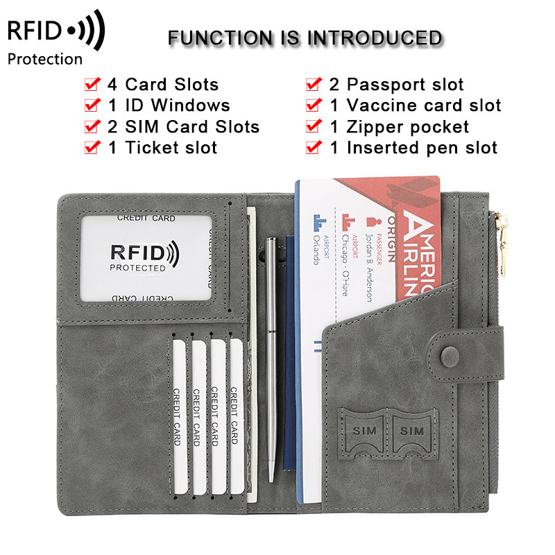 Nouvelle pochette de passeport - Travel Accessories Rfid avis et prix