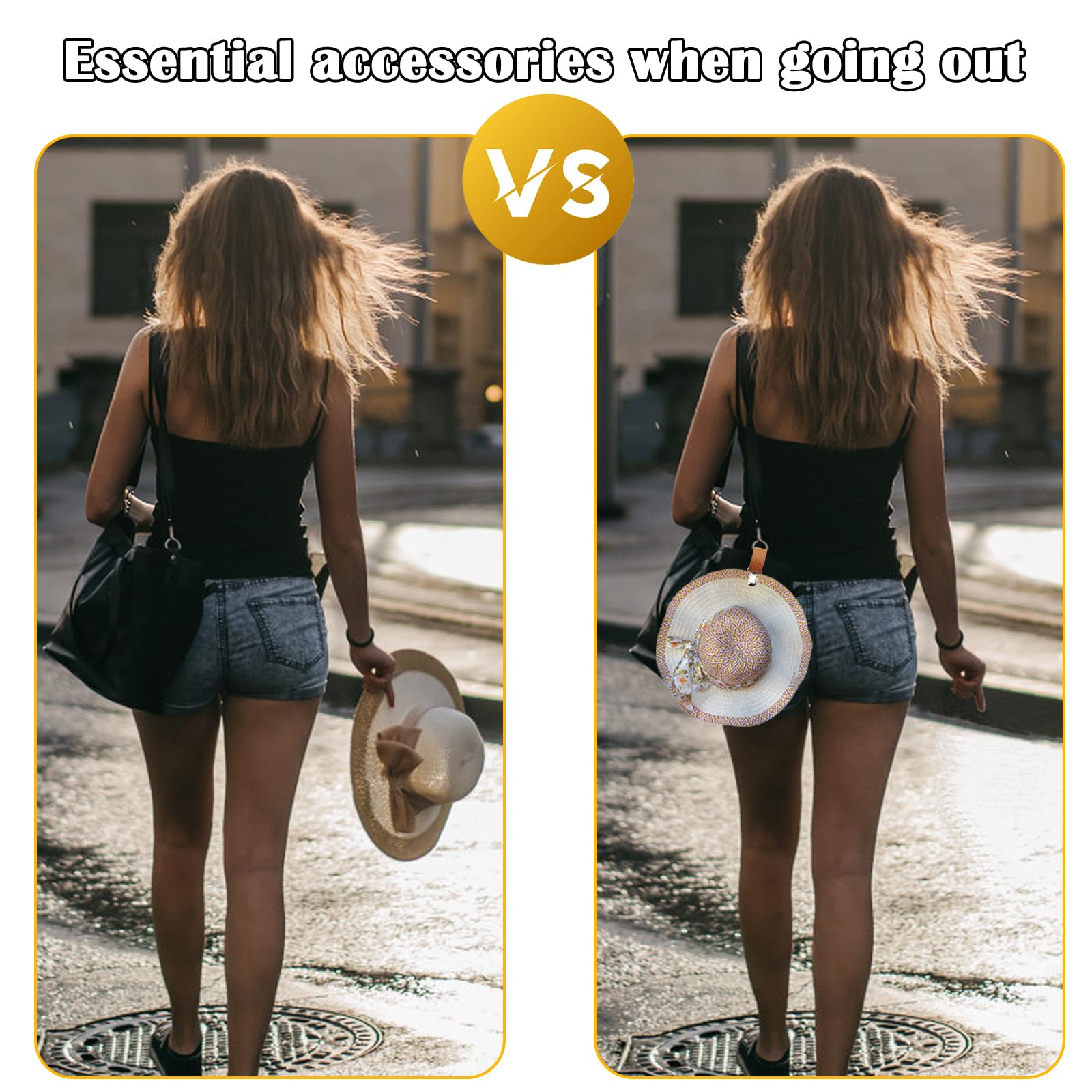 Clip à chapeau en cuir PU pour - Travel Accessories Holder avis et prix