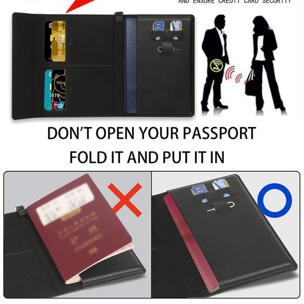Porte-passeport de couleur uni - Travel Accessories Rfid avis et prix