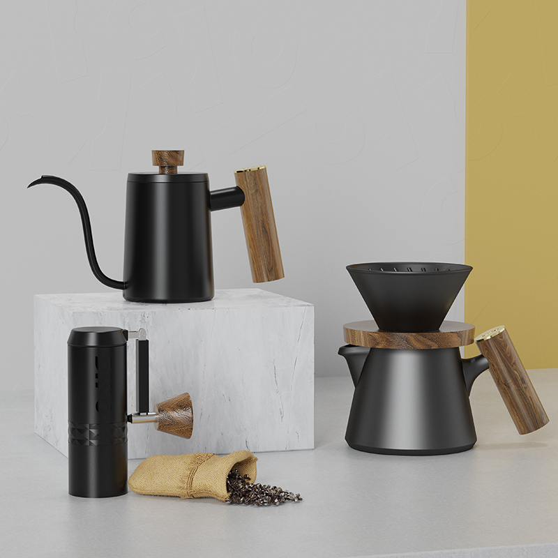 DHPO – Kit de café de luxe, av - Portable Travel Kettle avis et prix